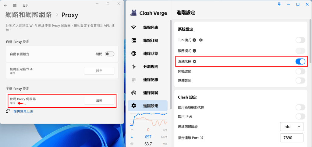 打開系統代理等同於打開瀏覽器 Proxy | 旅行者 打開 Clashv2rayN 等軟體中的系統代理也就等於打開了瀏覽器的 Proxy